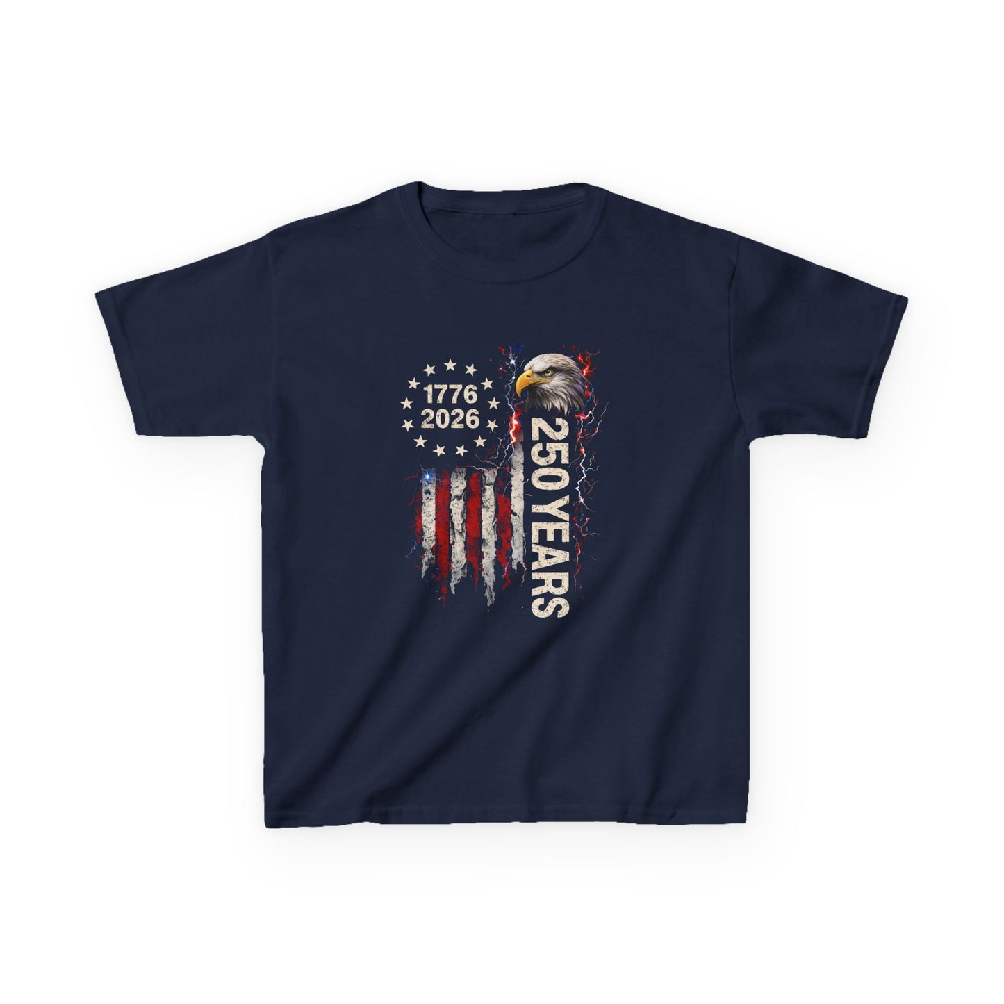 Youth America 250 Years Patriotic T-Shirt