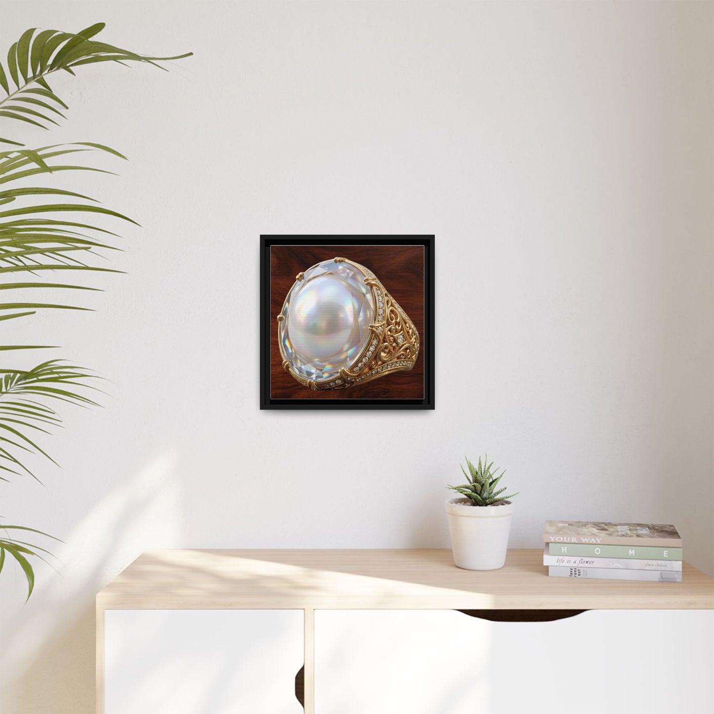 Opaline Pearl Canvas