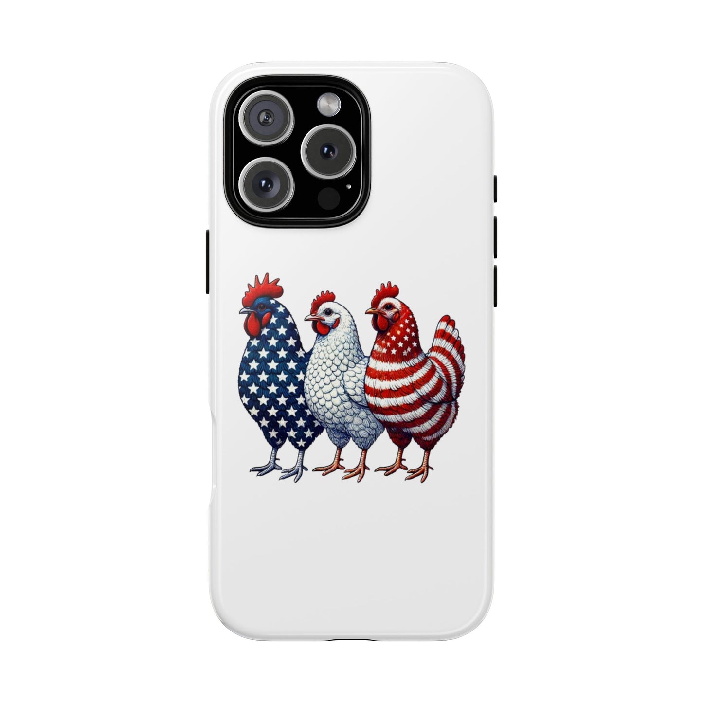 Patriot Hen Apple Phone Case