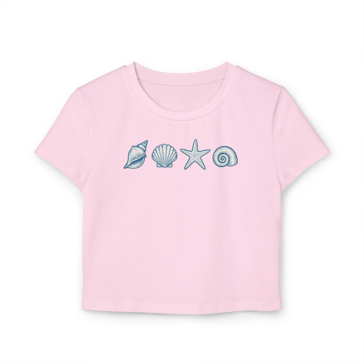 Seashell Line Baby Tee