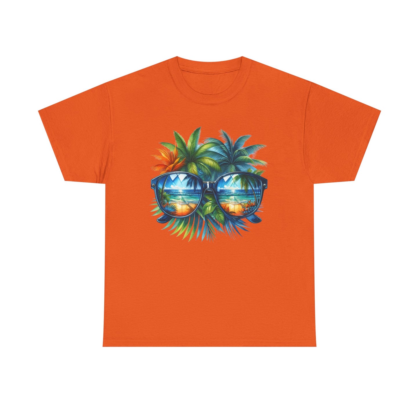 Tropical Sunglasses Palm Tree T-Shirt