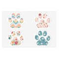 Pastel Meadow Paws Stickers