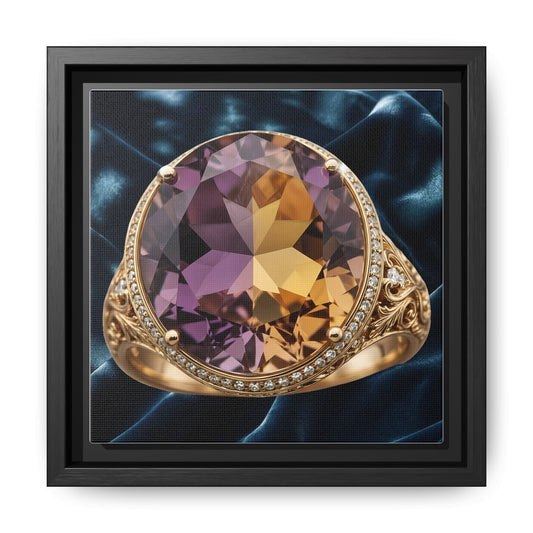 Radiant Ametrine Heirloom Ring Canvas