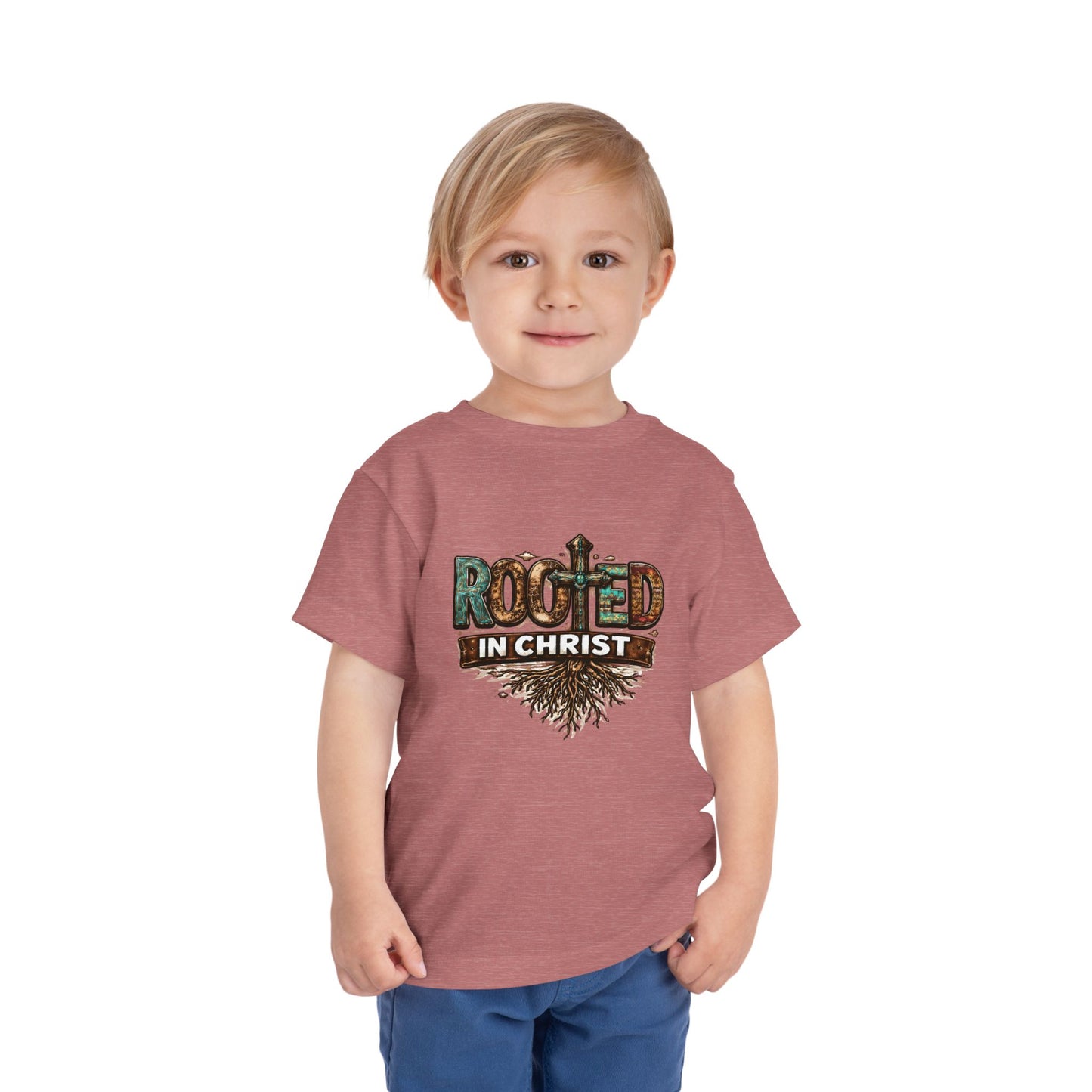 Toddler Rooted in Christ Graphic Tee