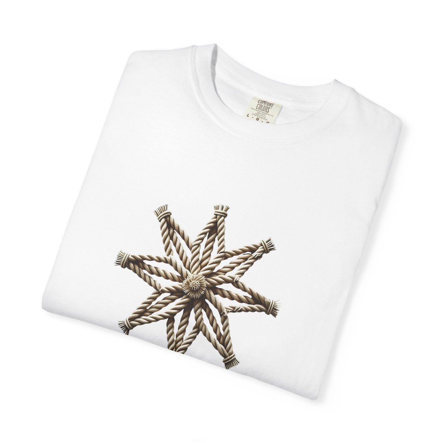 Eight-Point Rope Compass Men’s Cotton Tee