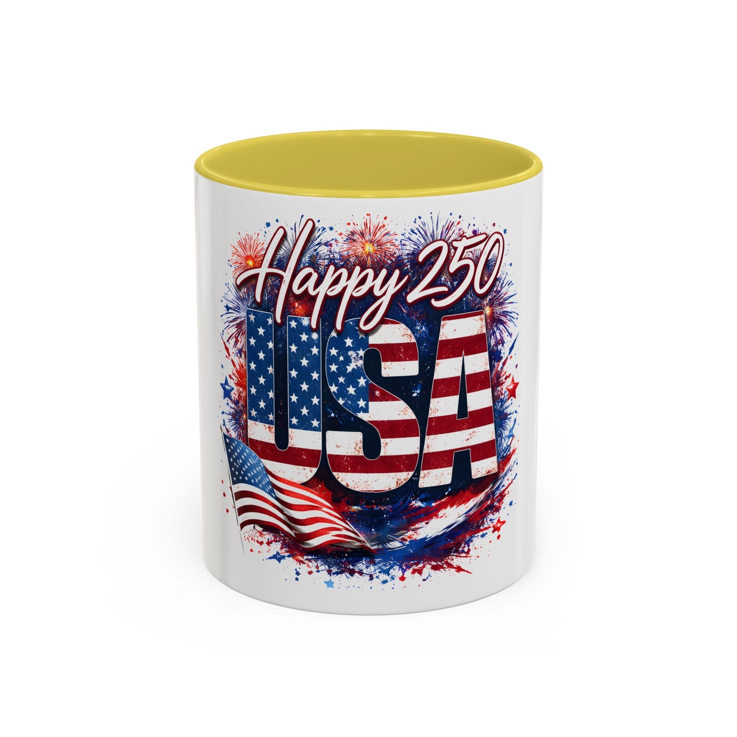 Patriotic USA 250 Celebration Coffee Mug