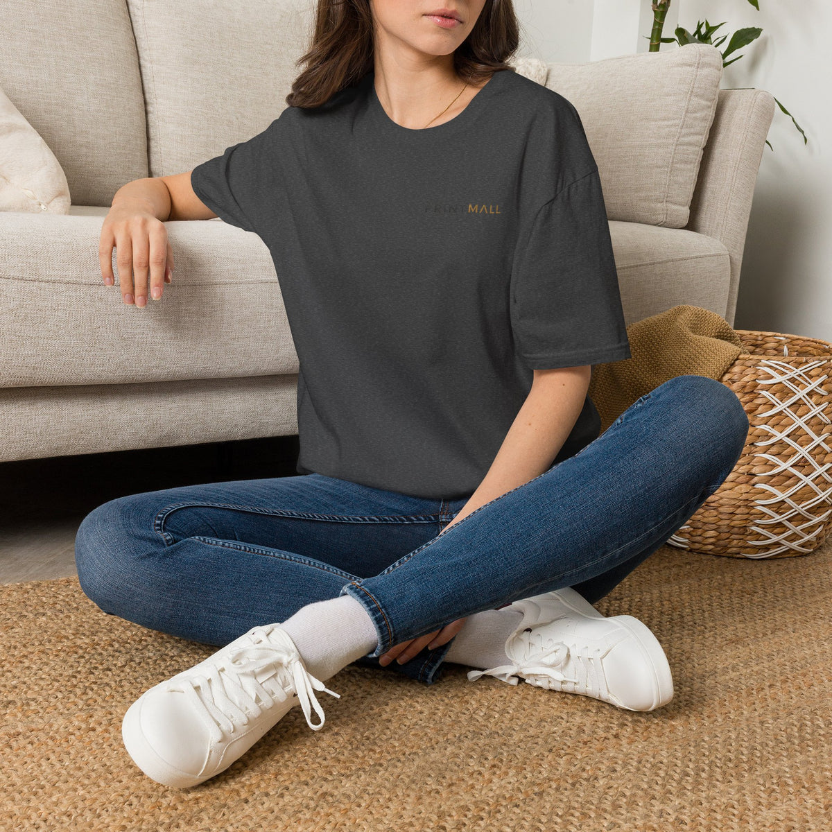 Two Cats Moon Silhouette Women’s Tee