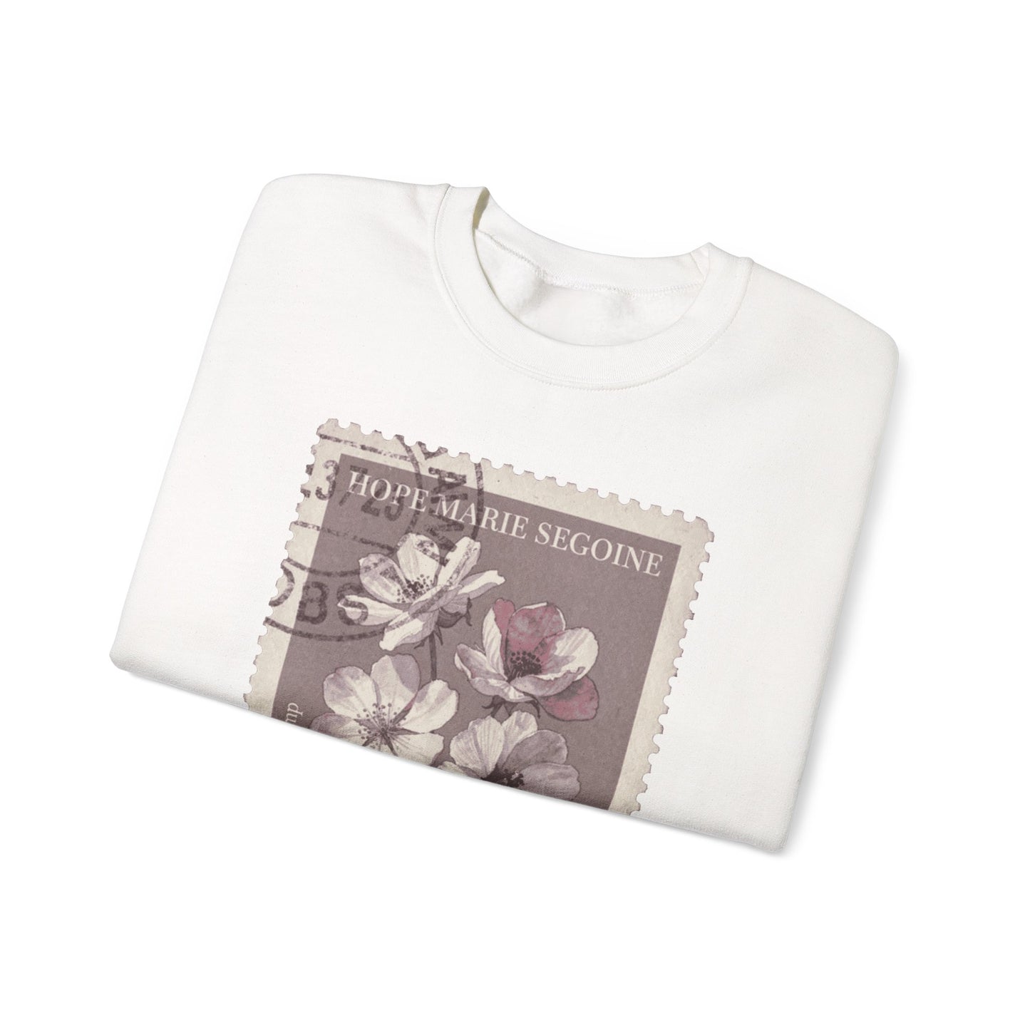 Wildflower Postage Stamp Crewneck