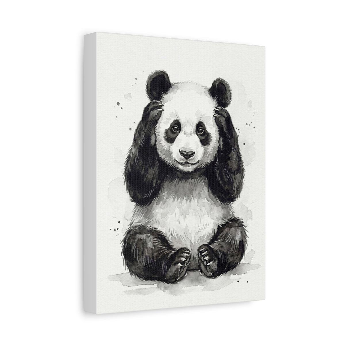 Baby Panda Canvas Print