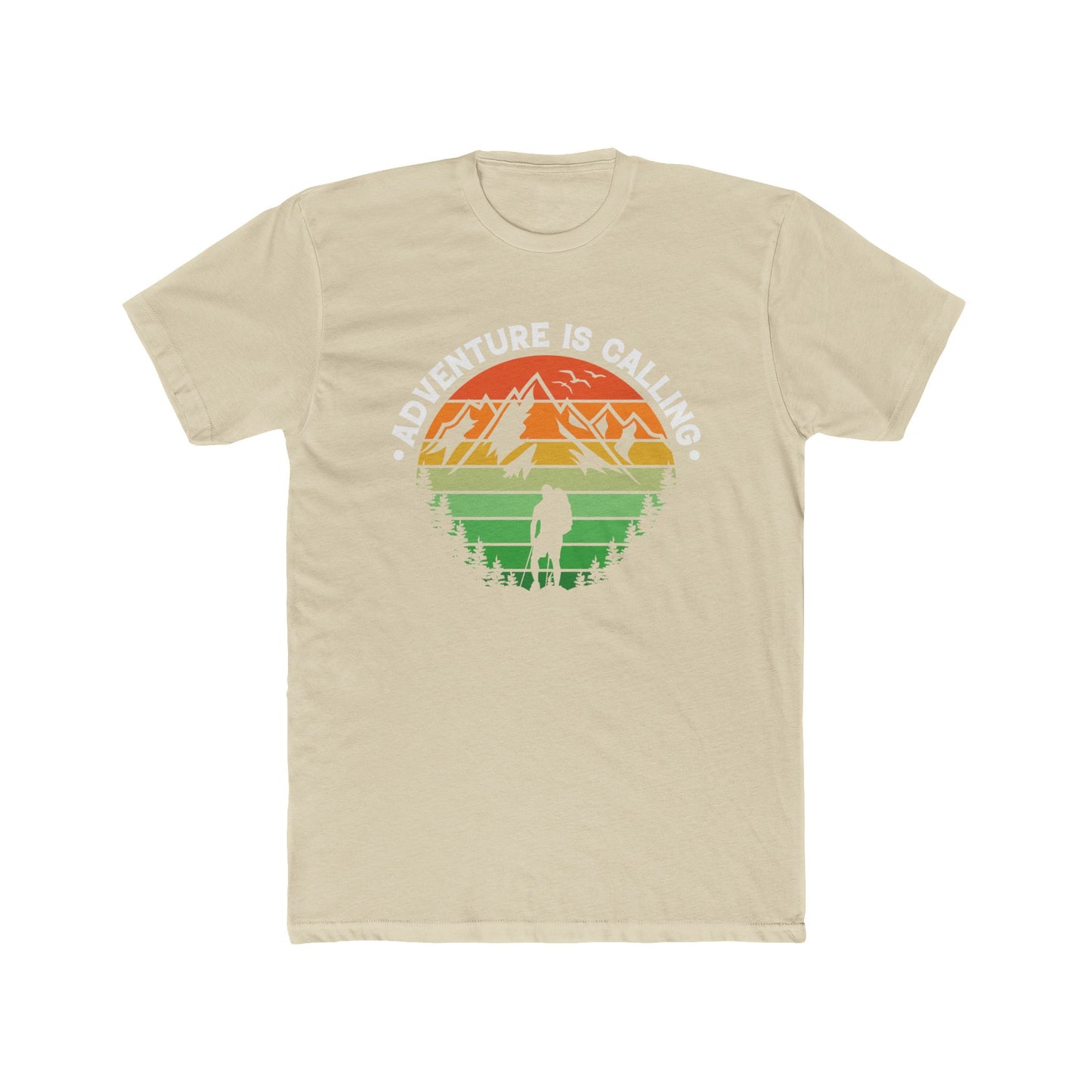 Adventure Sunset Graphic Cotton Crew Tee