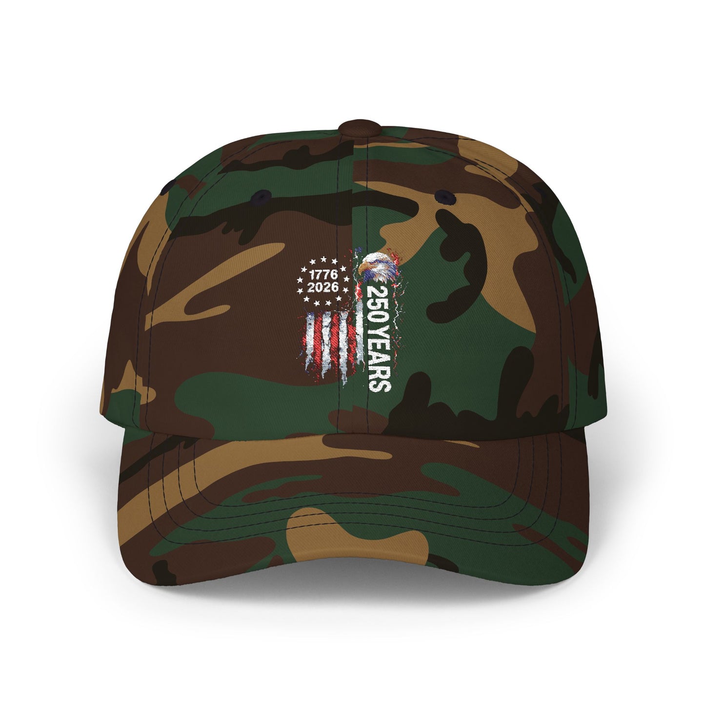 America 250 Years Patriotic Cap