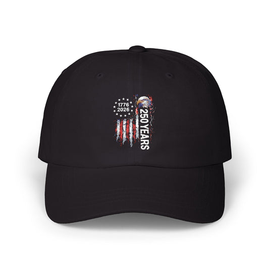 America 250 Years Patriotic Cap