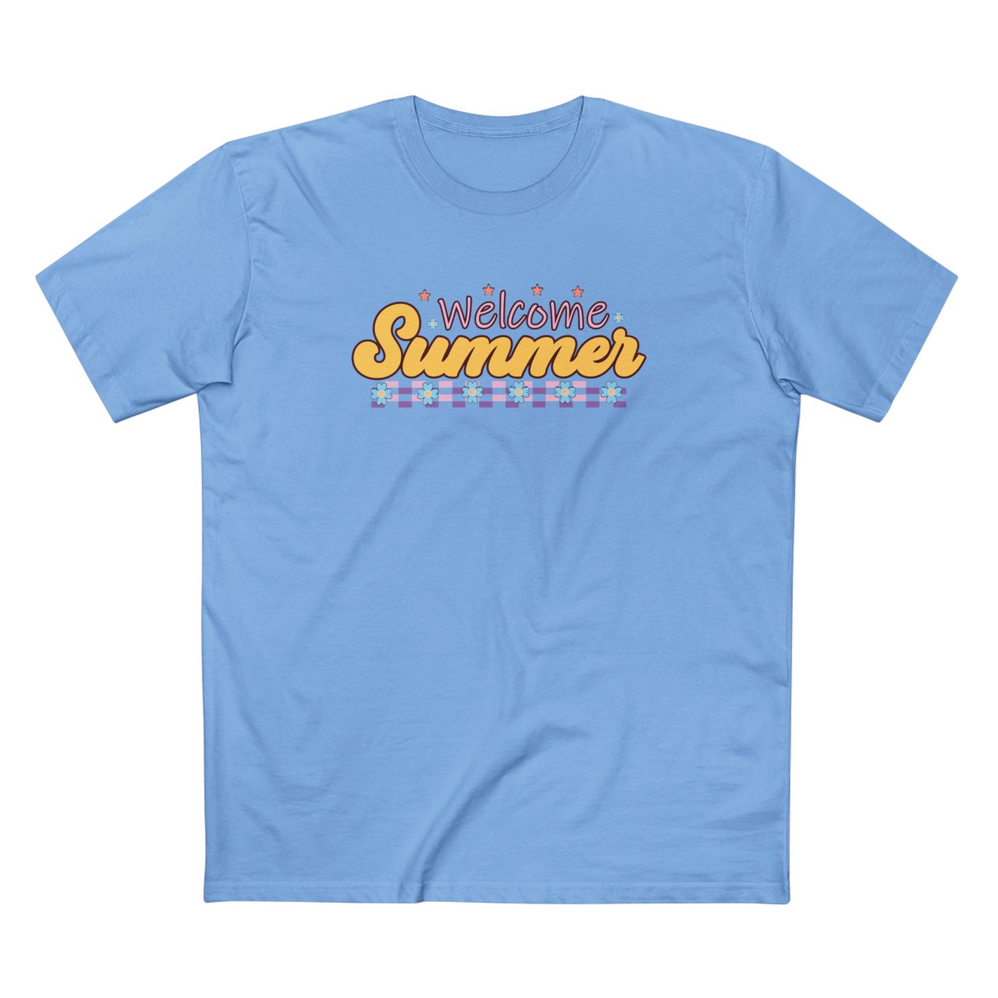 Welcome Summer Pastel Graphic Tee