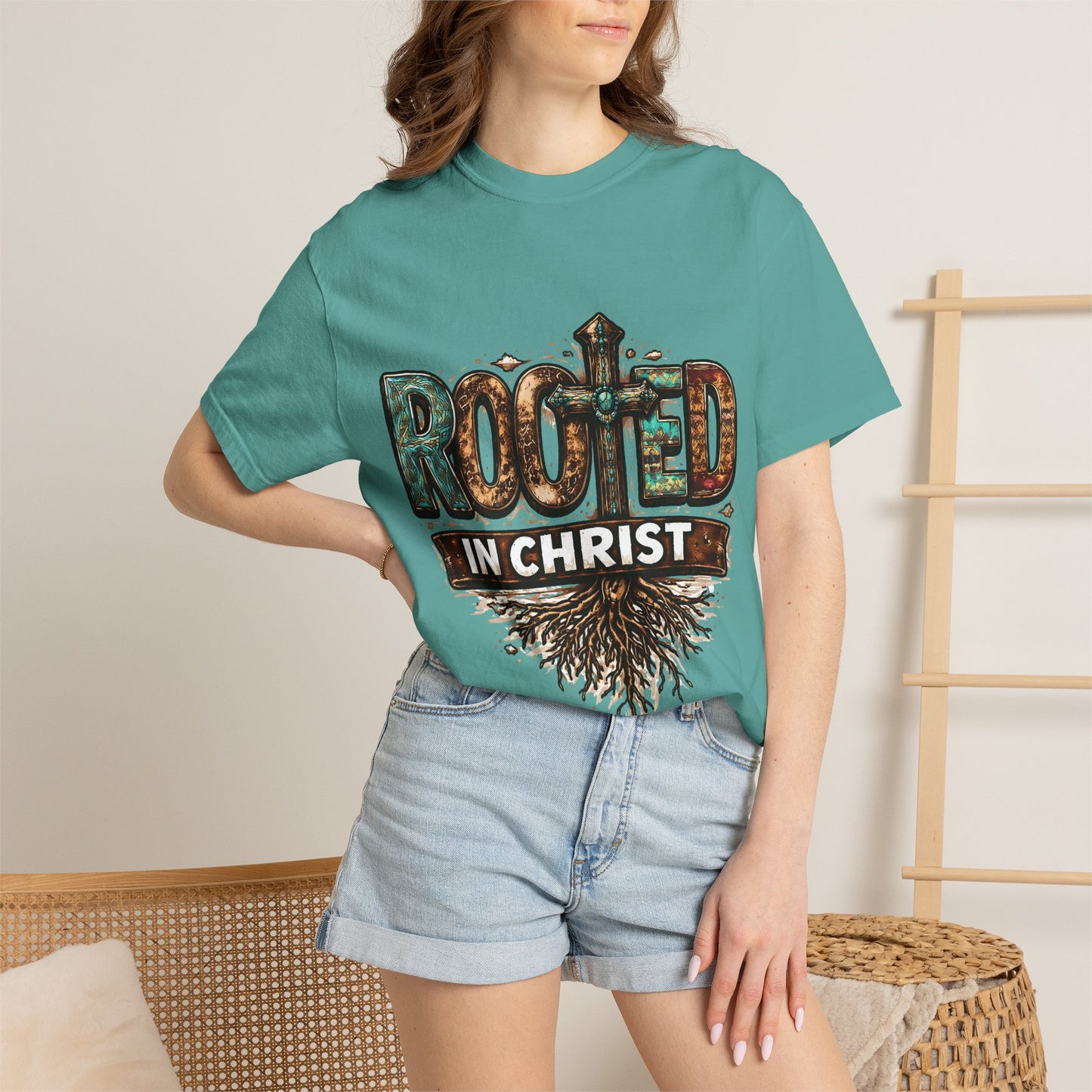 Rooted in Christ Graphic T-Shirt