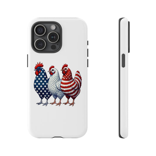Patriot Hen Apple Phone Case
