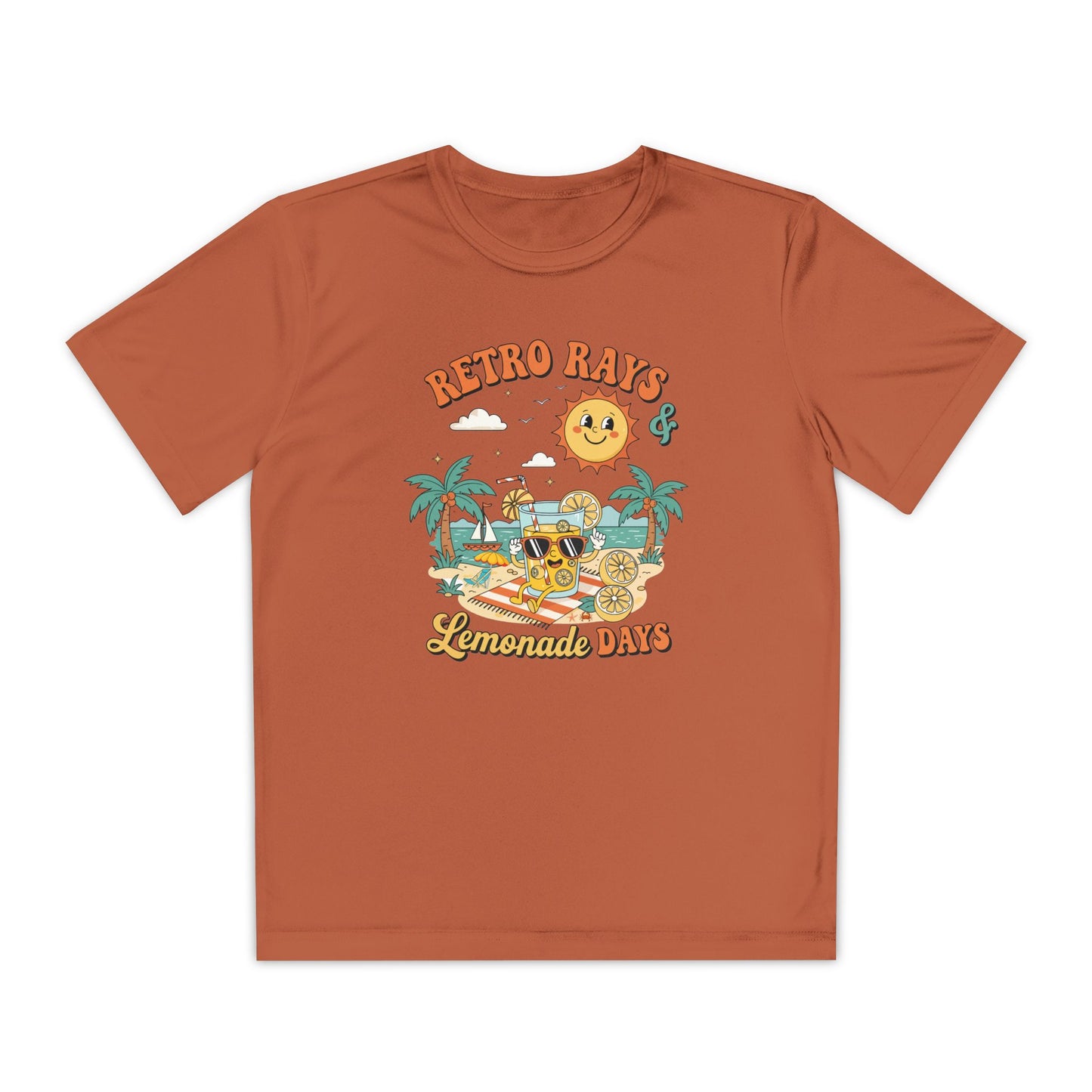 Retro Rays Lemonade Days Youth Tee