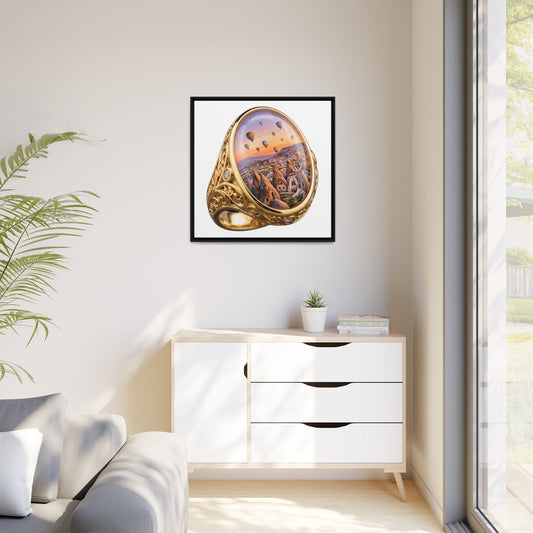 Sunset Village Signet Canvas
