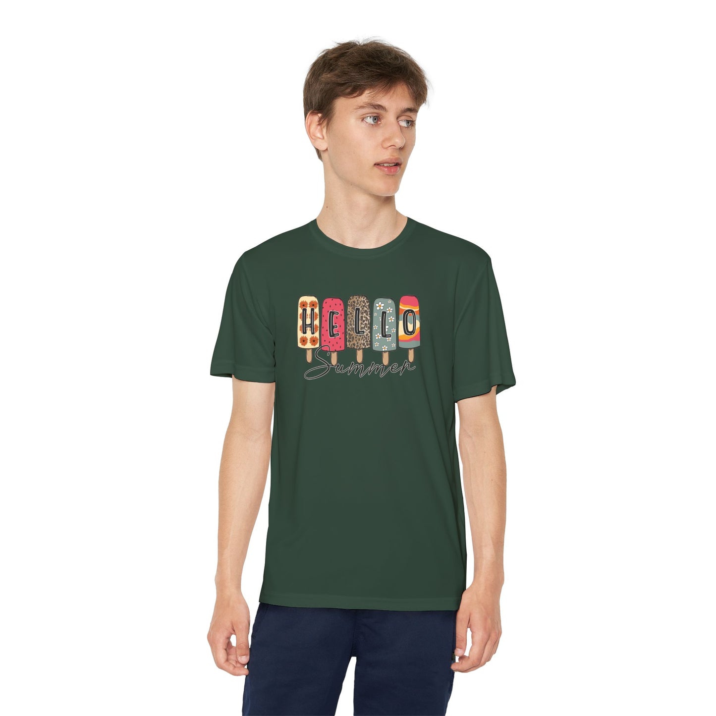Hello Summer Popsicle Youth Tee