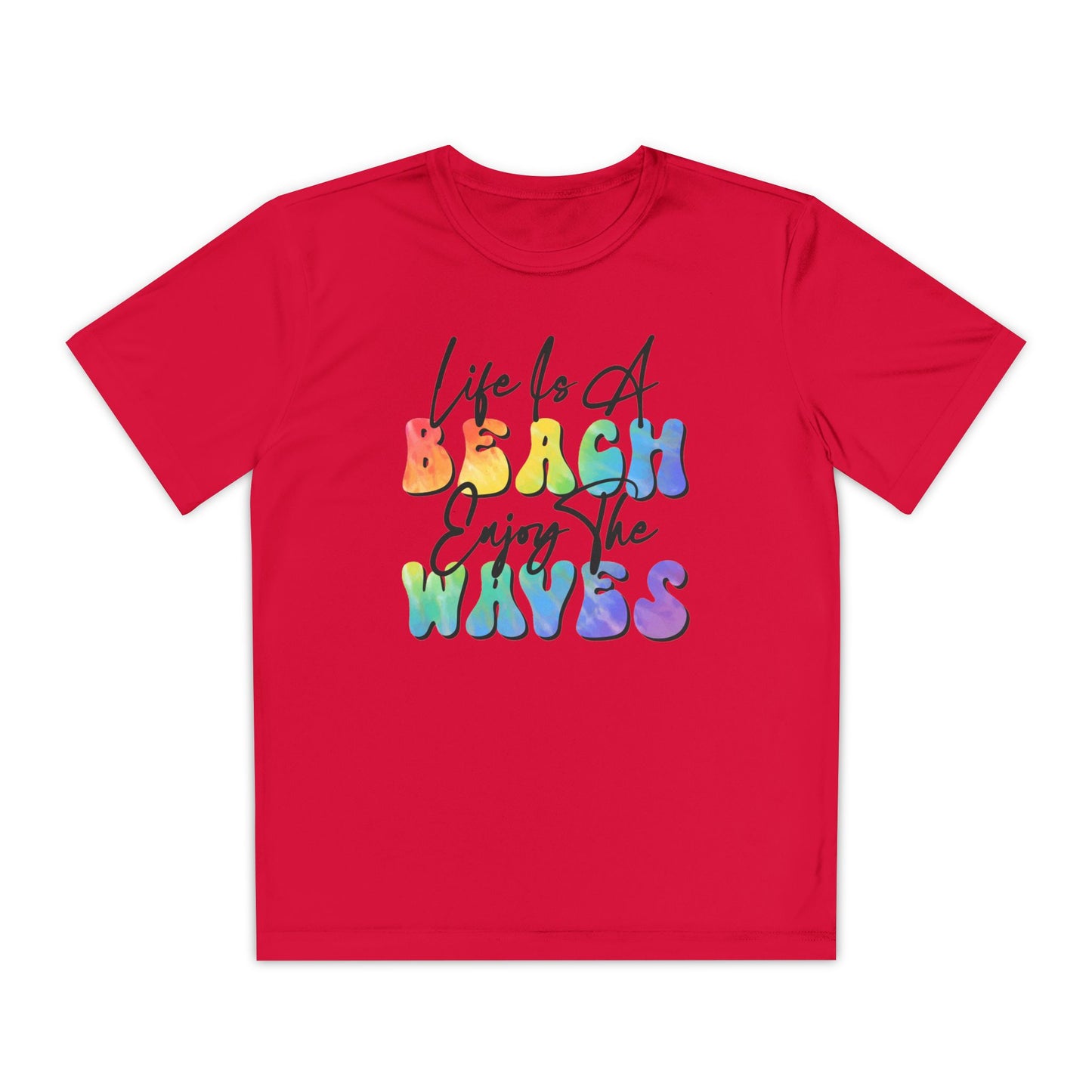 Youth Beach Waves Graphic Tee