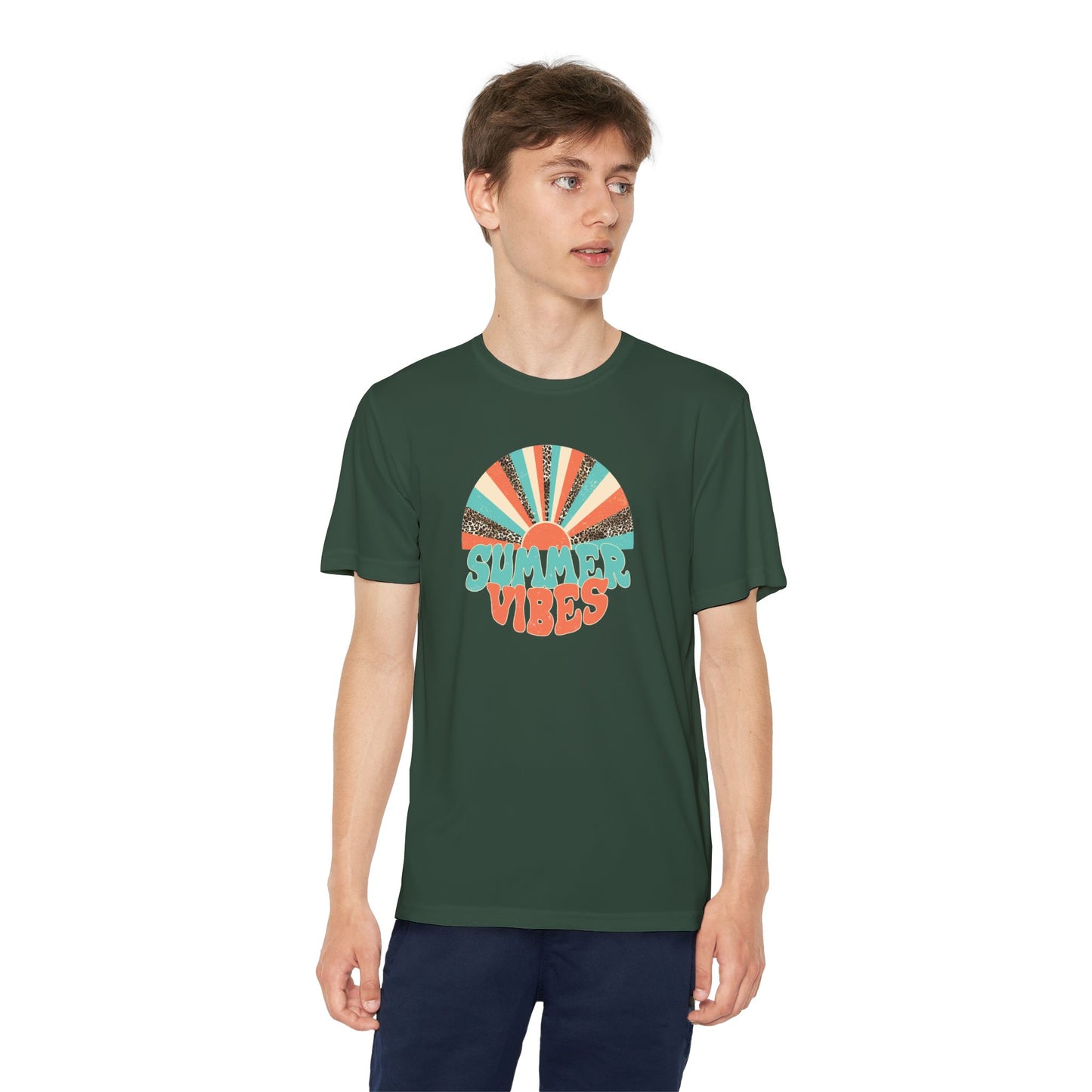 Summer Vibes Youth Competitor Tee