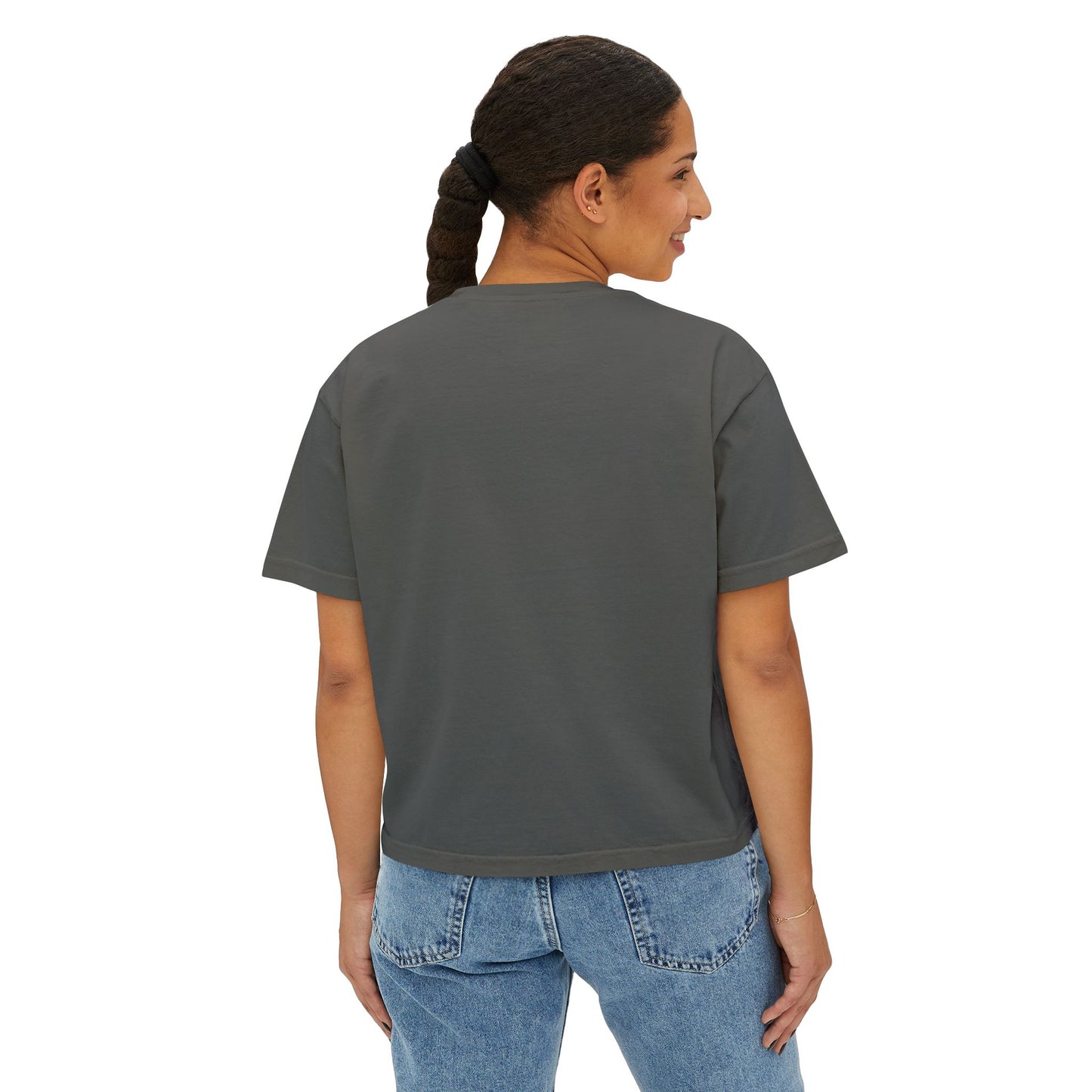 Football Heart Boxy Tee