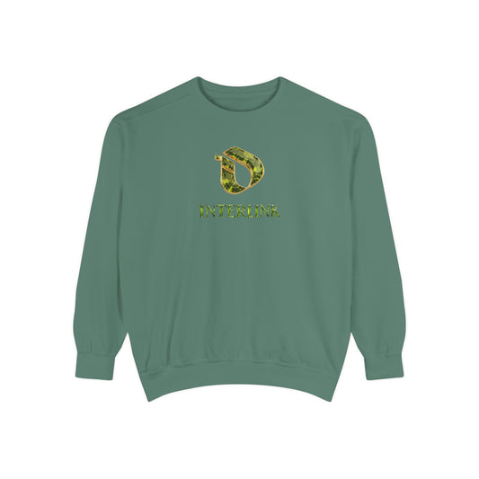 Peridot Meadowlight Interlink Women’s Crewneck Sweatshirt