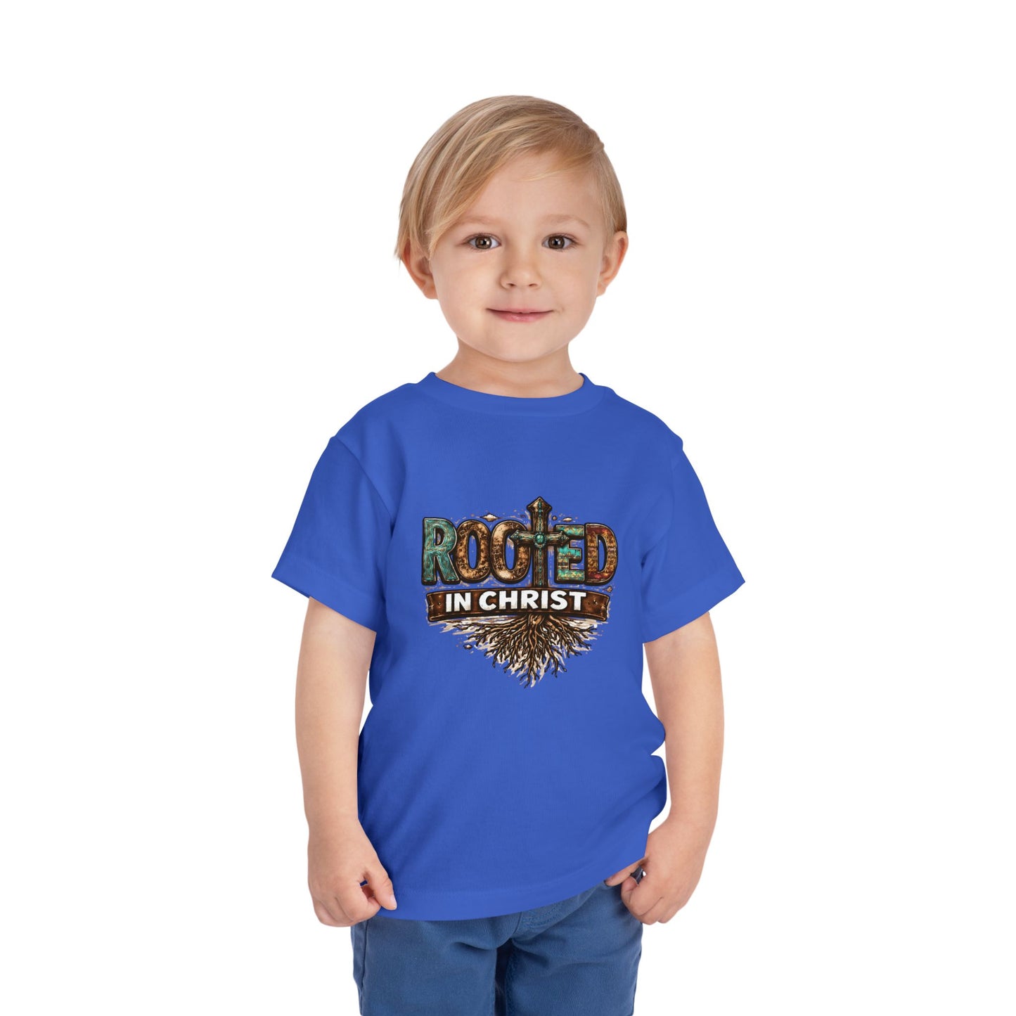 Toddler Rooted in Christ Graphic Tee