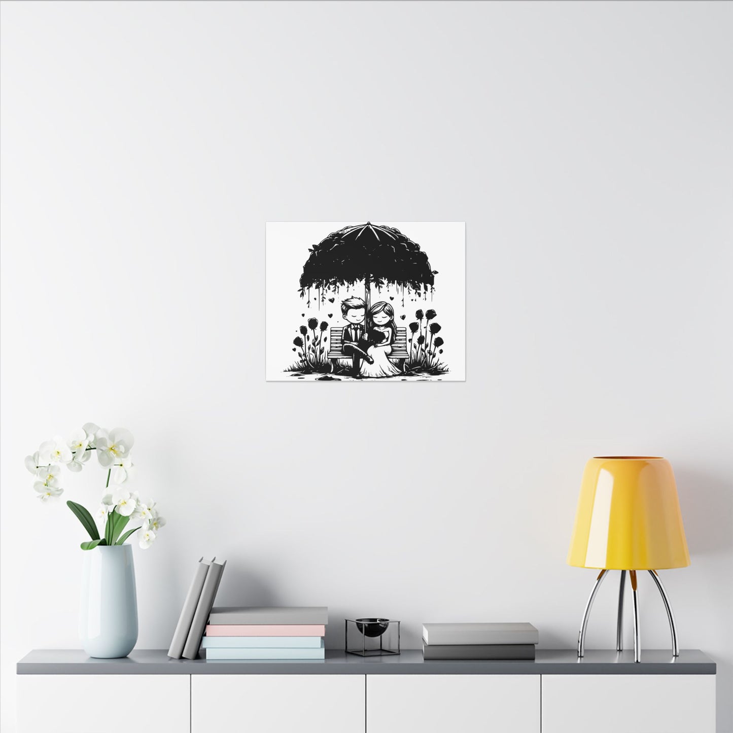 Sheltered Hearts Canvas