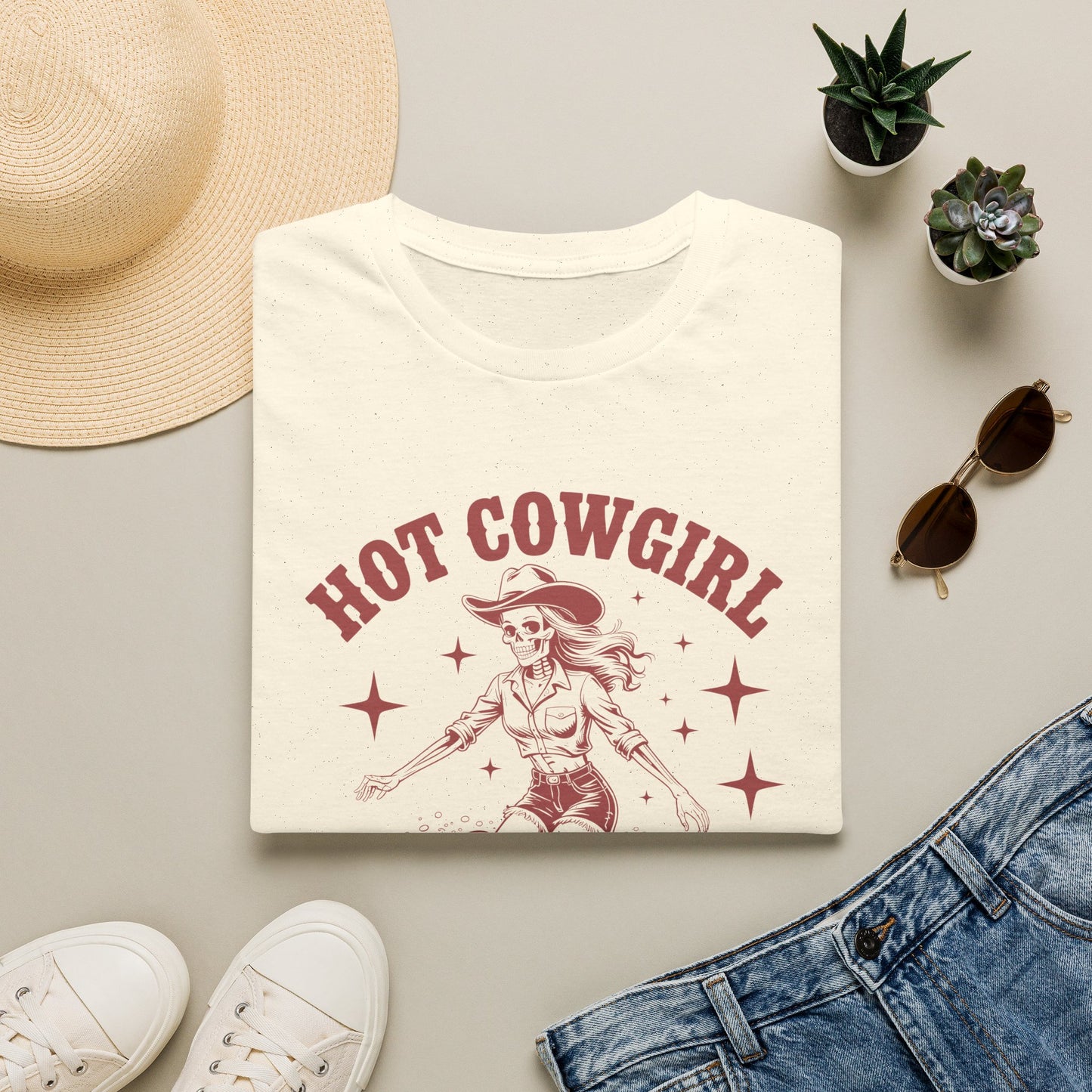 Hot Cowgirl Summer Unisex T-Shirt