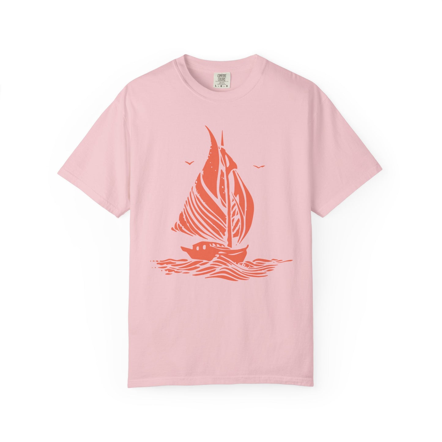 Nautical Sailboat Graphic T-Shirt