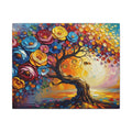 Blooming Horizon Canvas Print
