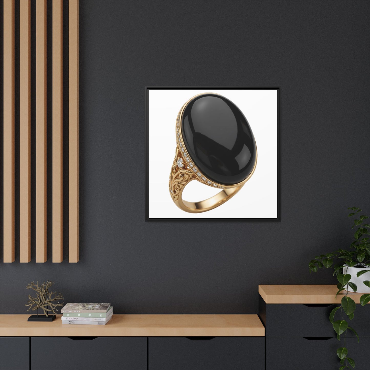 Ornate Signet Canvas Print