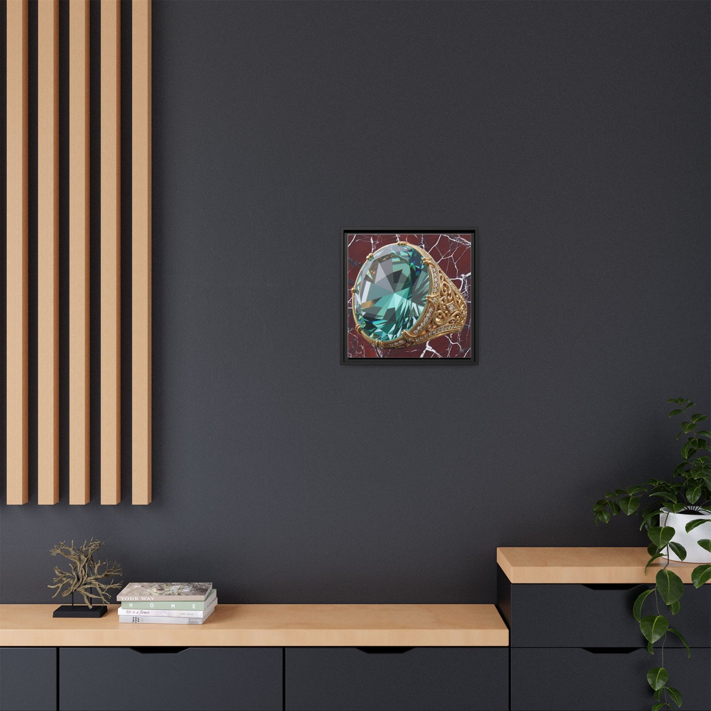 Tourmaline Grandeur Canvas