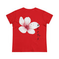Sakura Blossom & HEART Back Print Women’s Tee