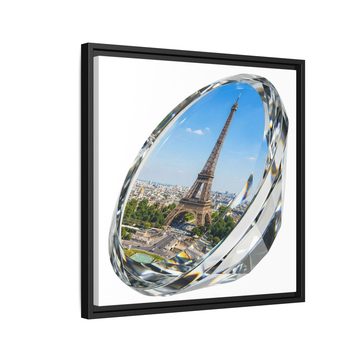 Parisian Vista Framed Art