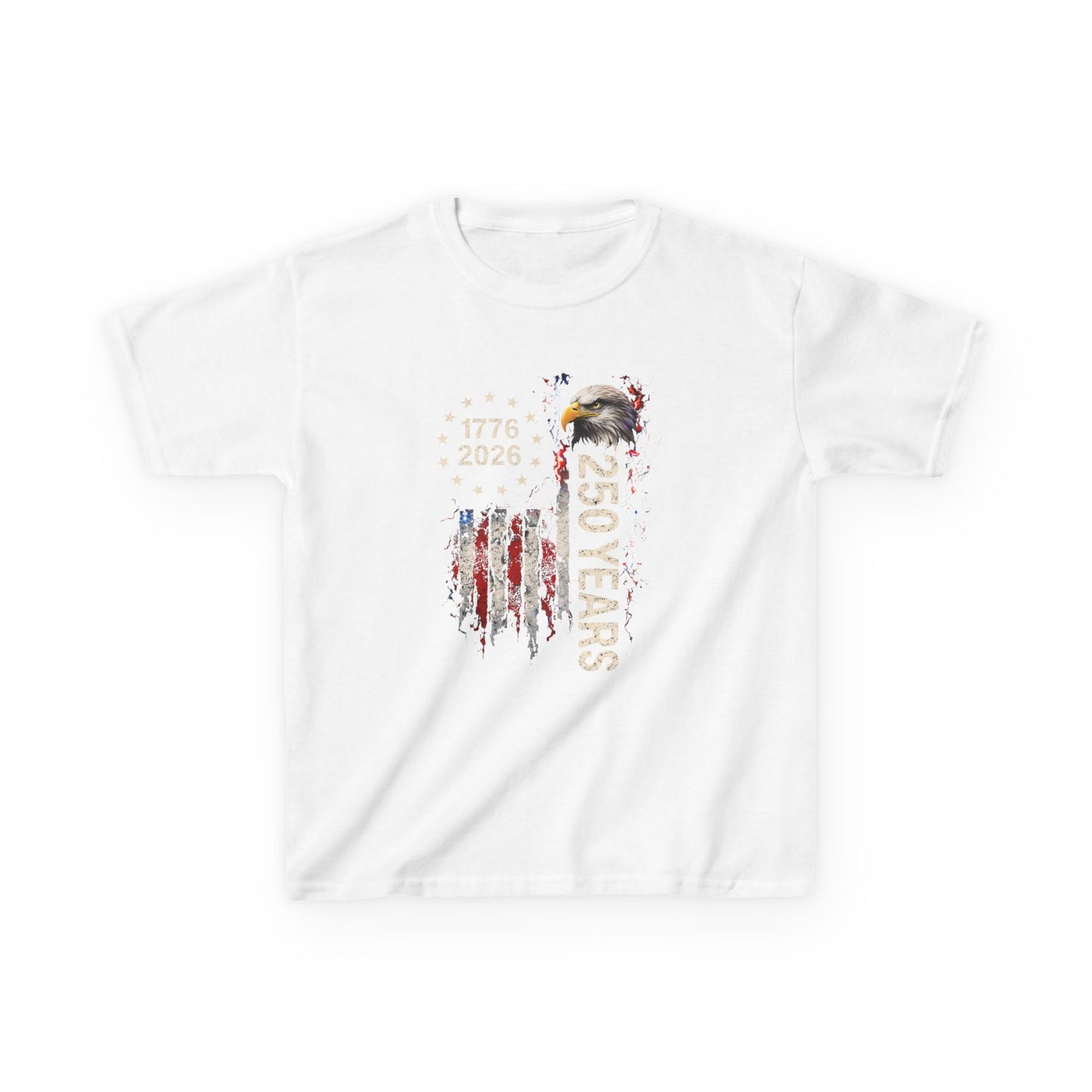 Youth America 250 Years Patriotic T-Shirt