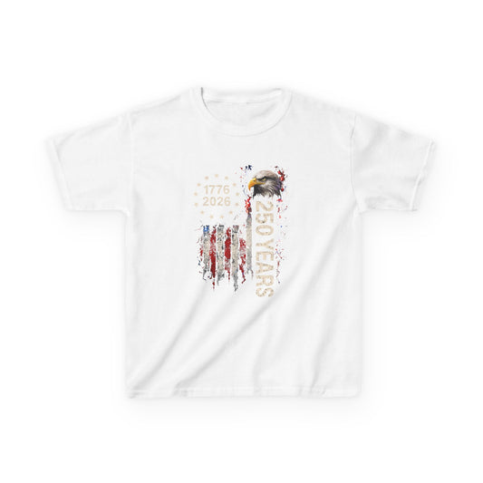 Youth America 250 Years Patriotic T-Shirt