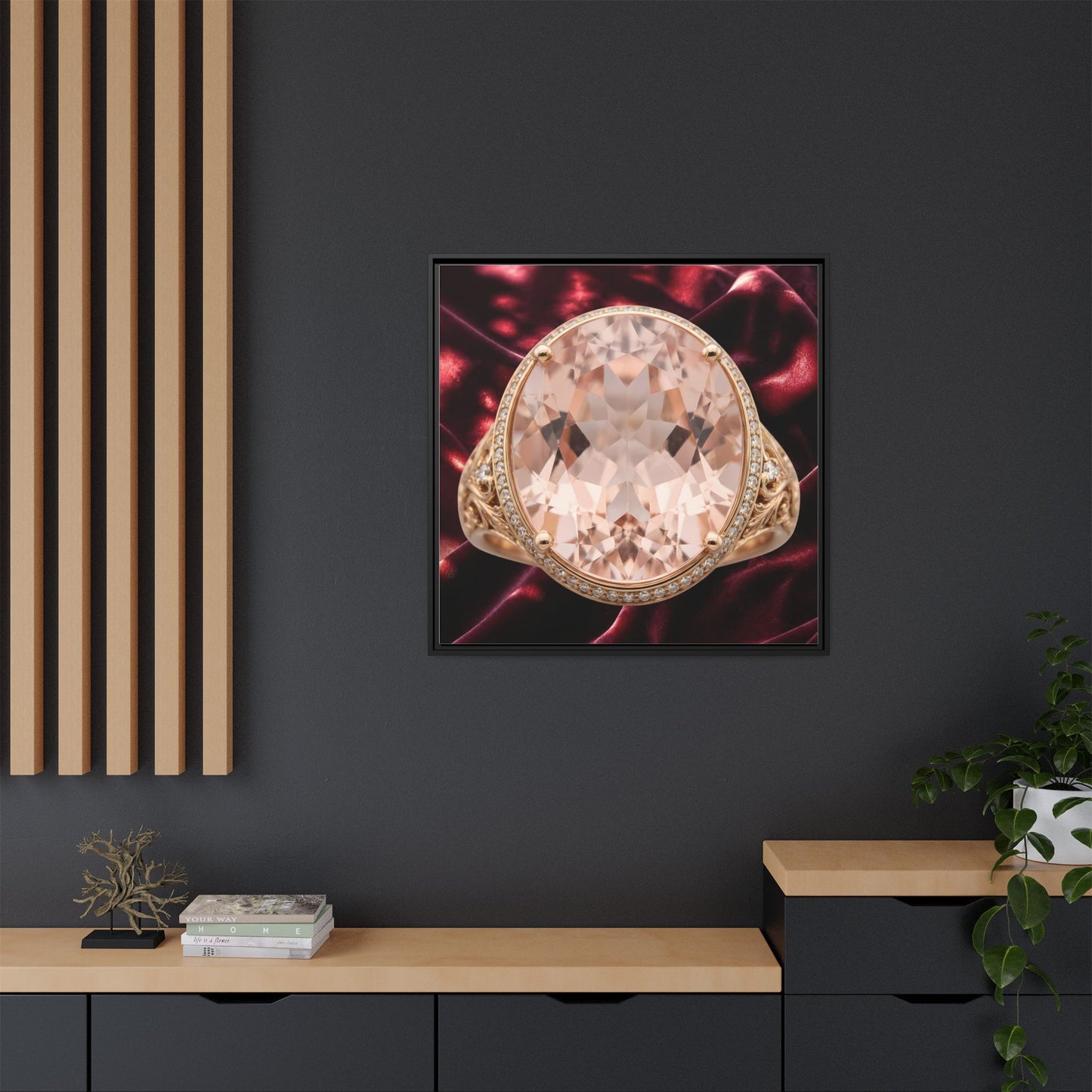 Faceted Grace Canvas