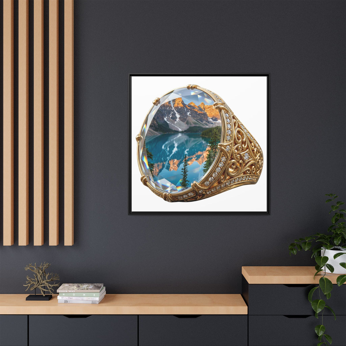 Summit Signet Framed Art