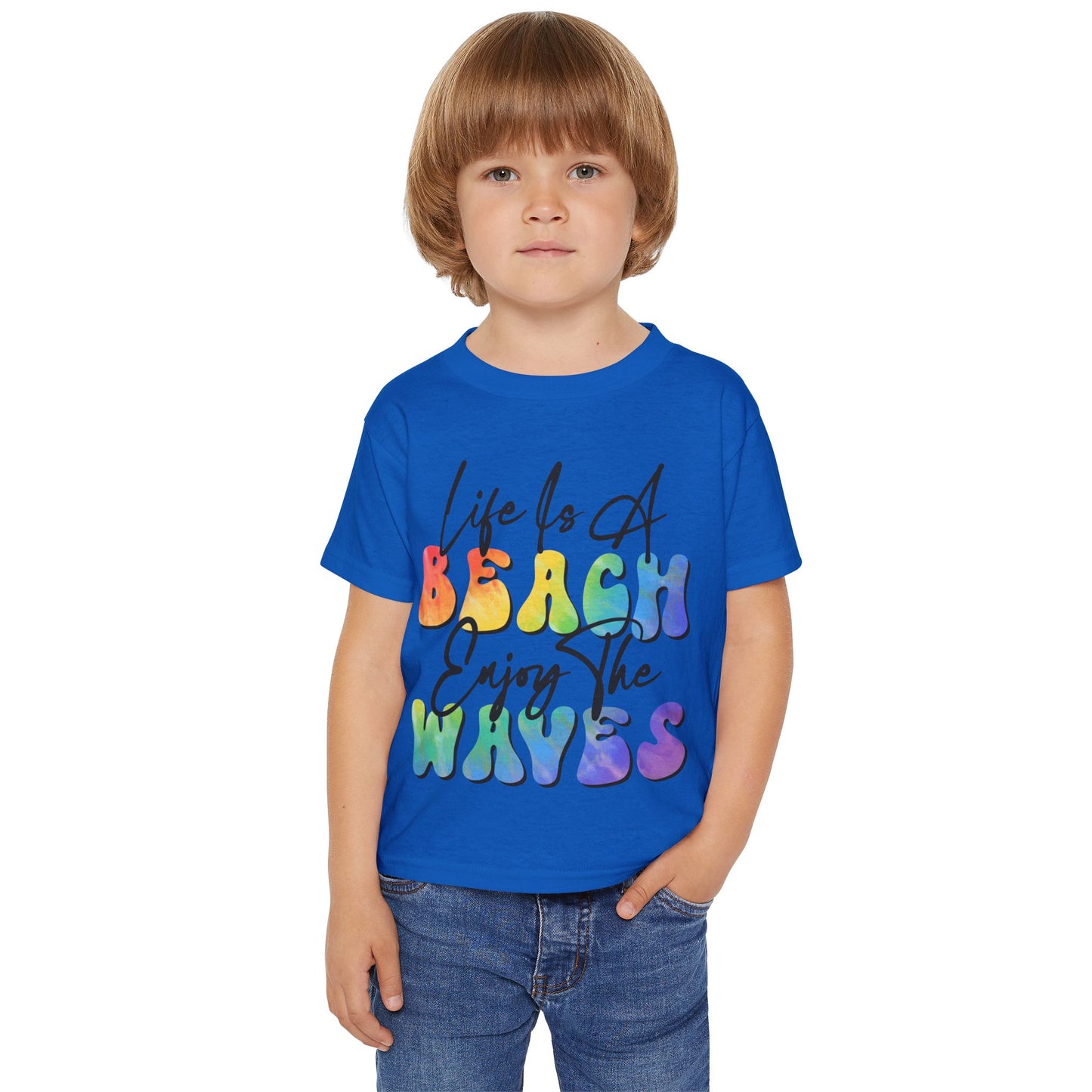 Toddler Beach Waves Graphic Tee