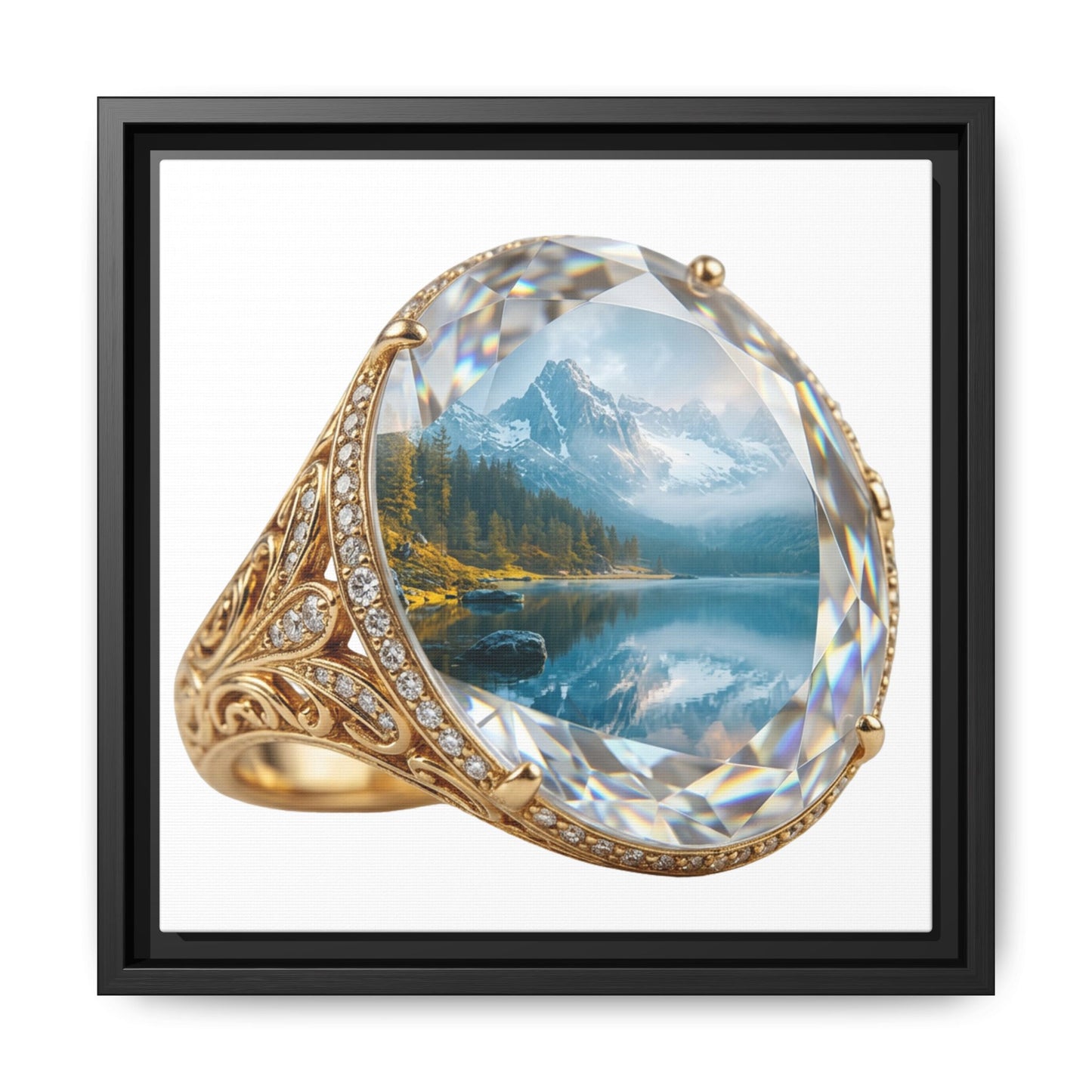 Alpine Lake Signet Canvas