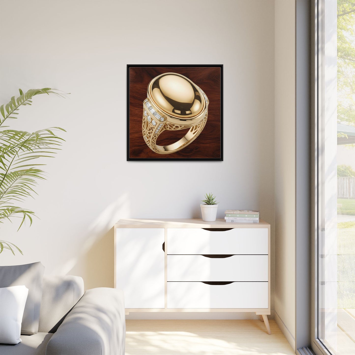 Aureate Mirror Canvas
