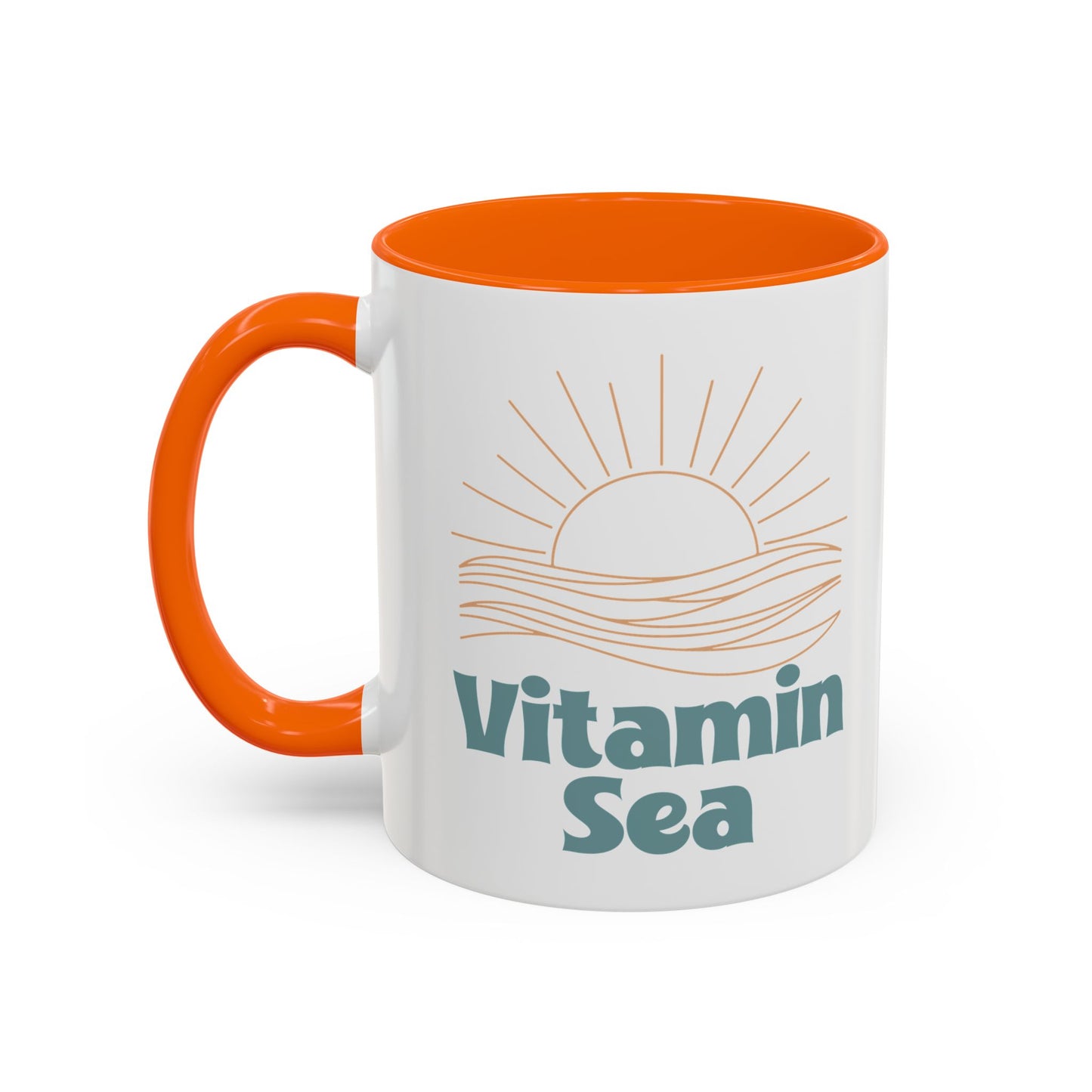 Vitamin Sea Accent Coffee Mug