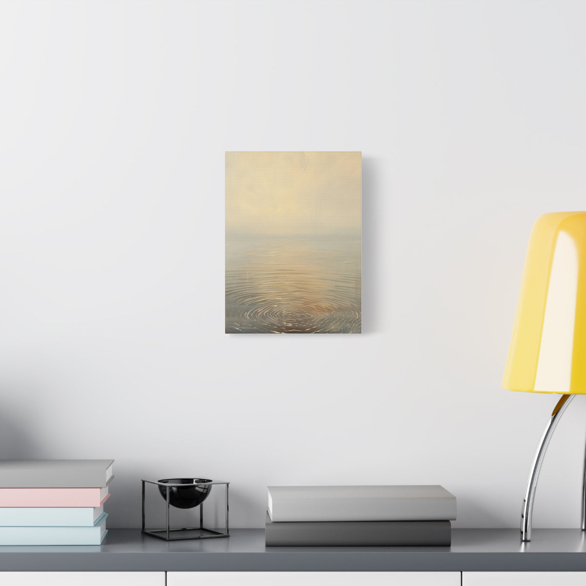 Golden Ripple Canvas Print