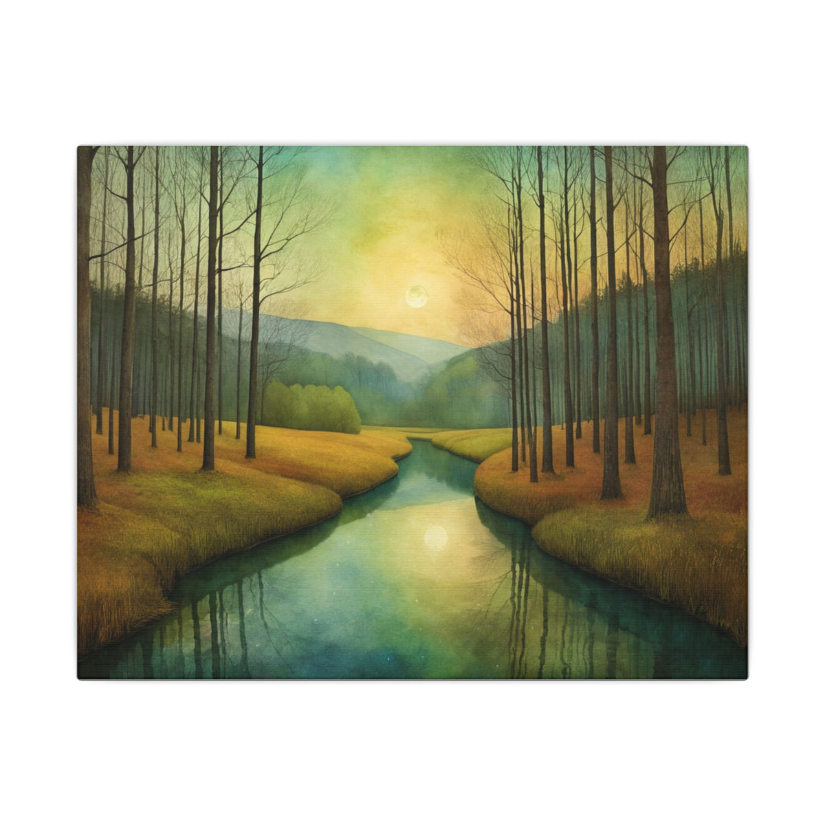 Stillwater Grove Canvas Print