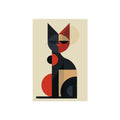 Architectural Feline Poster
