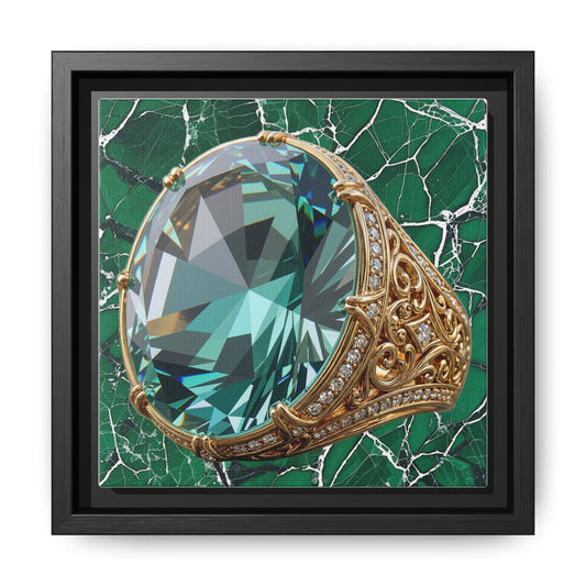 Veinwork Tourmaline Canvas