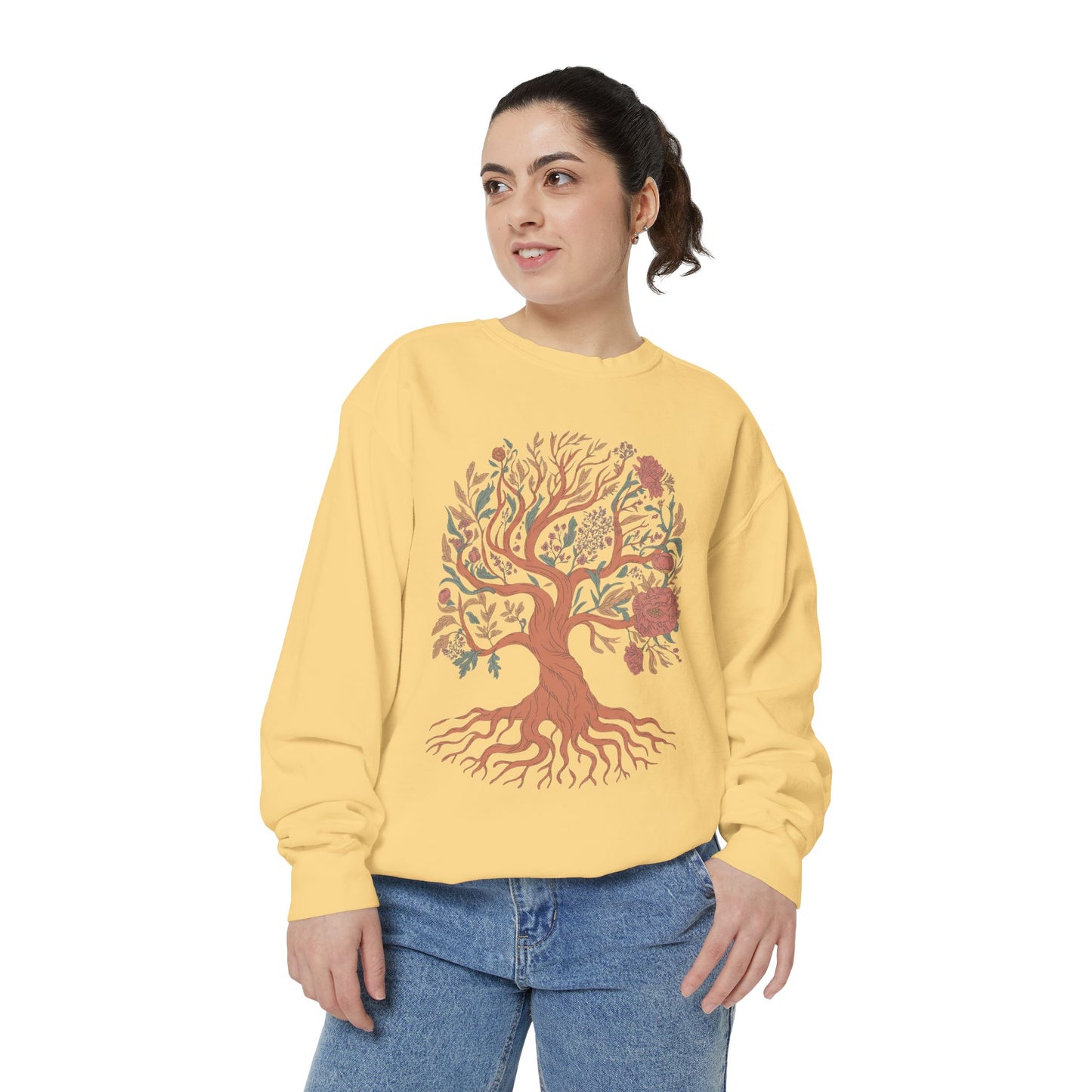 Tree of Life Botanical Crewneck