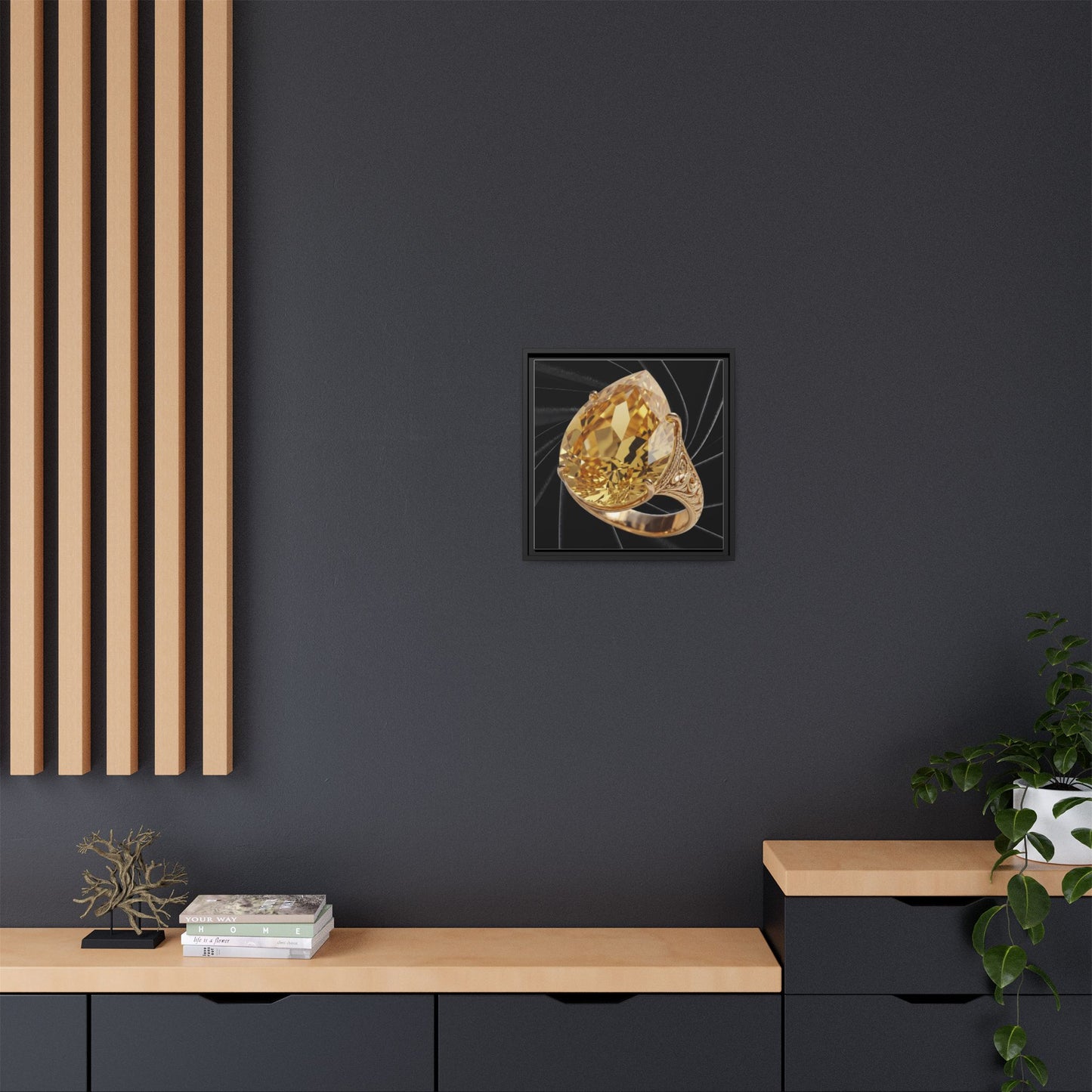 Citrine Nocturne Canvas