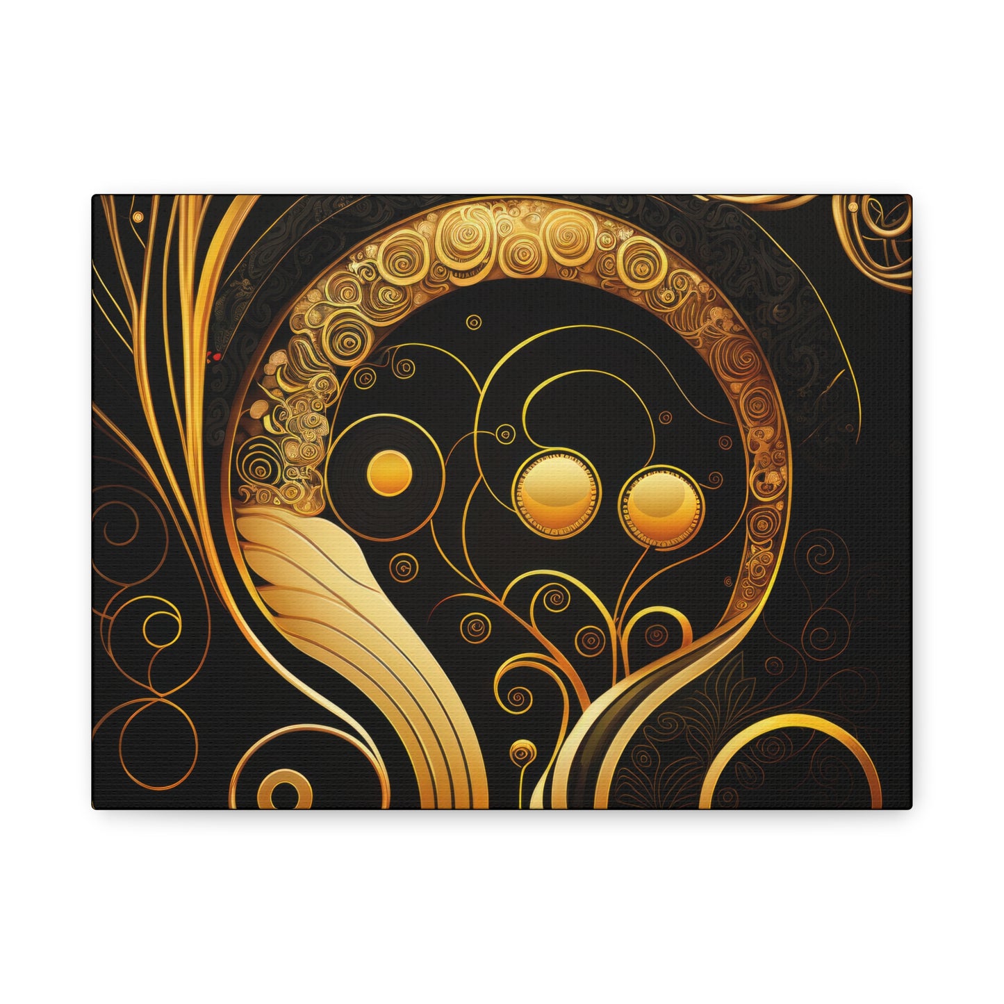 Orbital Embrace Canvas